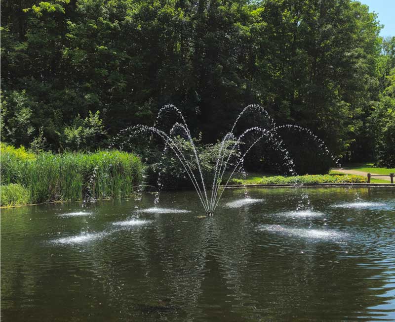 Fountains and misting